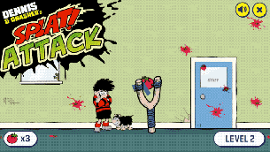 Play Dennis And Gnasher’s Splat Attack
