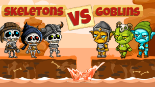 Skeletons vs Goblins